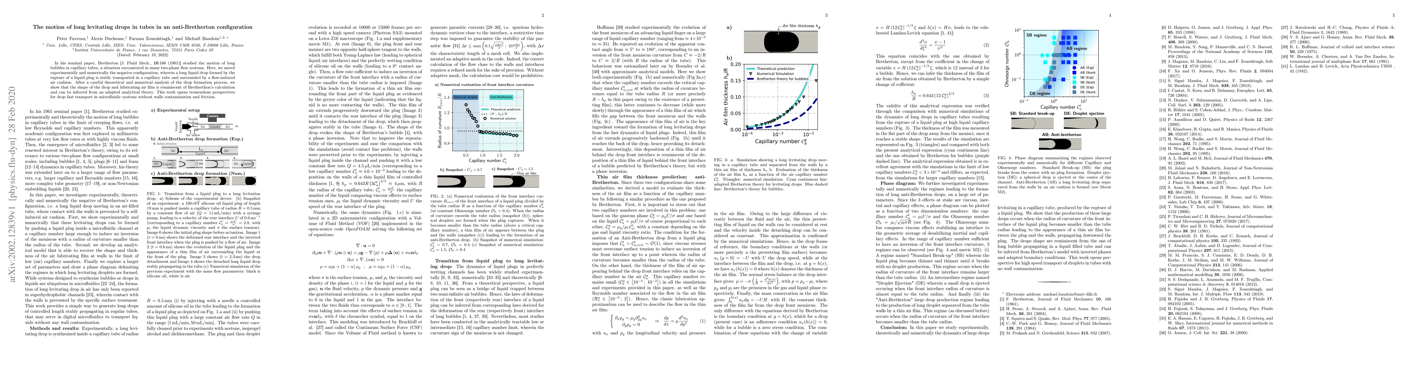Thumbnail for The motion of long levitating drops in tubes in an anti-Bretherton
  configuration