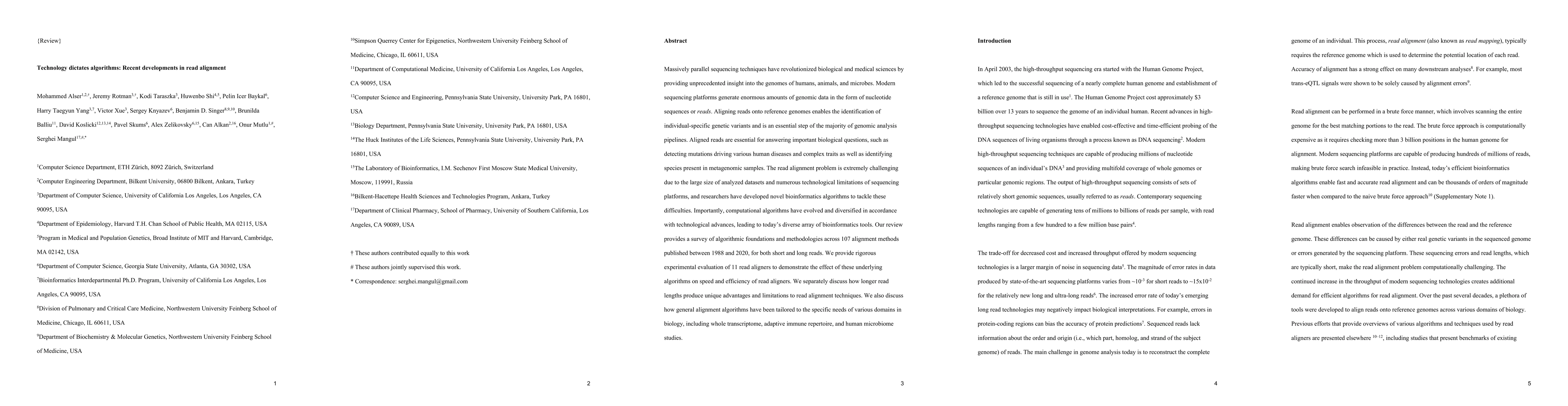 Thumbnail for Technology dictates algorithms: Recent developments in read alignment