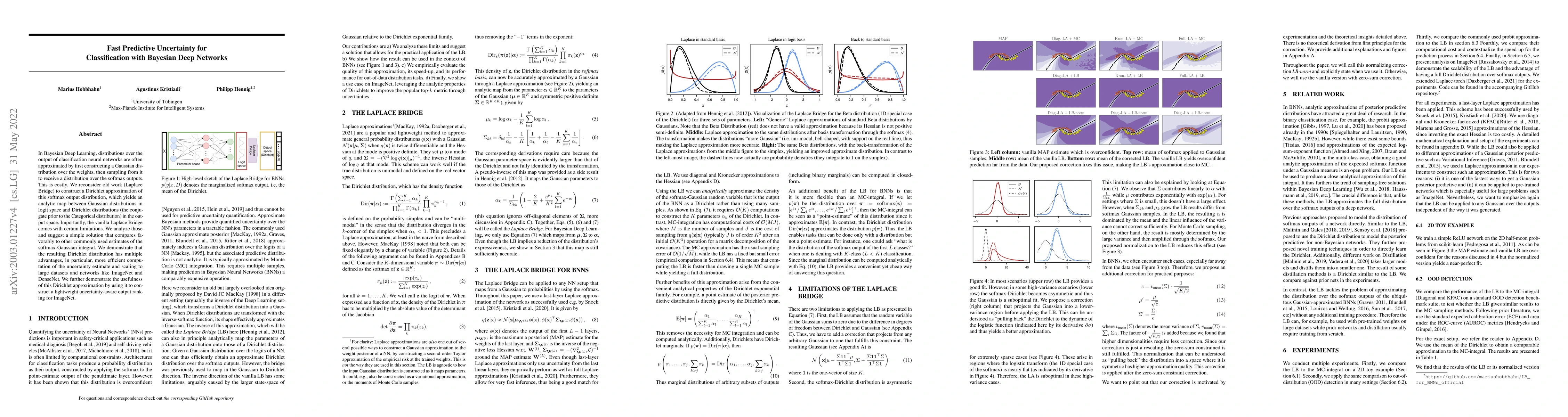Thumbnail for Fast Predictive Uncertainty for Classification with Bayesian Deep
  Networks
