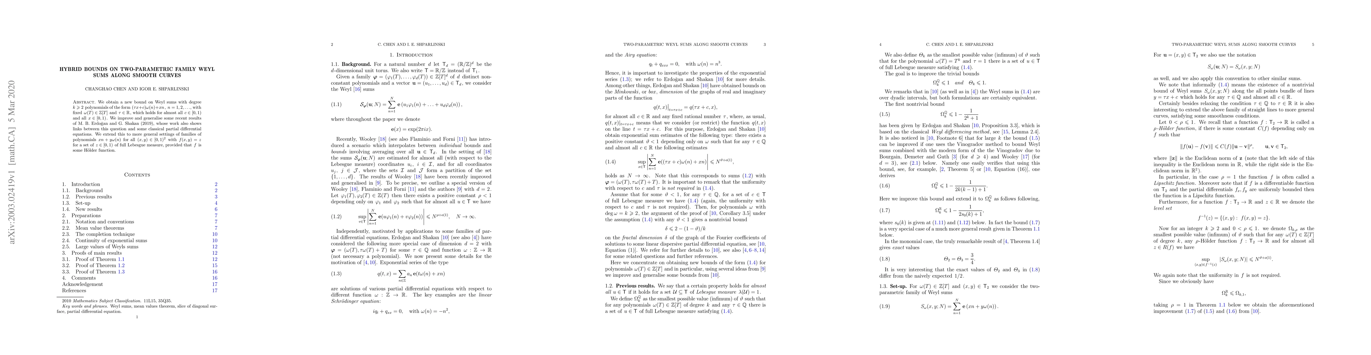 Thumbnail for Hybrid bounds on two-parametric family Weyl sums along smooth curves
