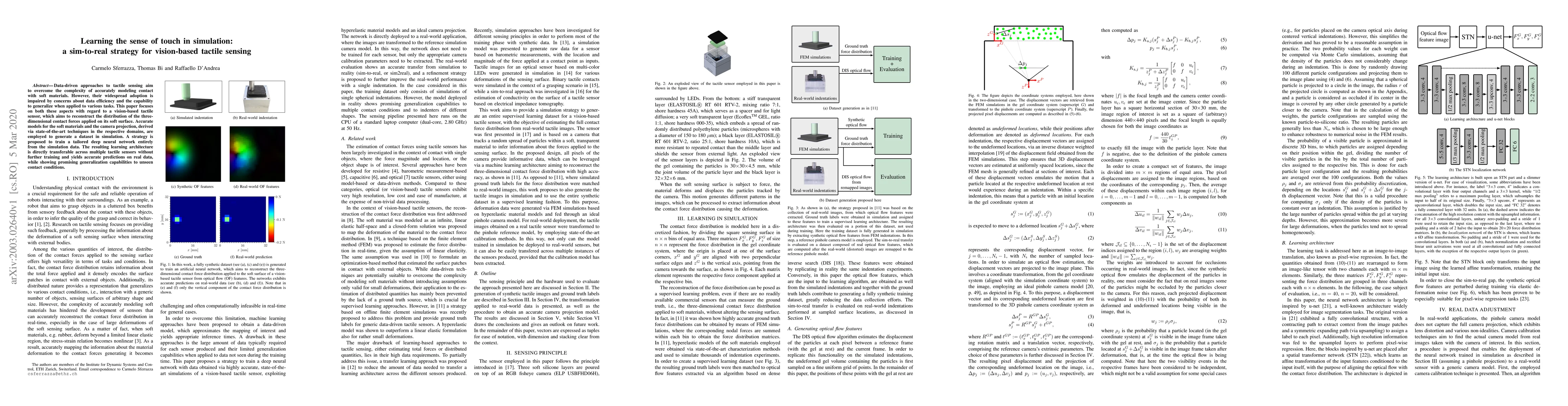 Thumbnail for Learning the sense of touch in simulation: a sim-to-real strategy for
  vision-based tactile sensing