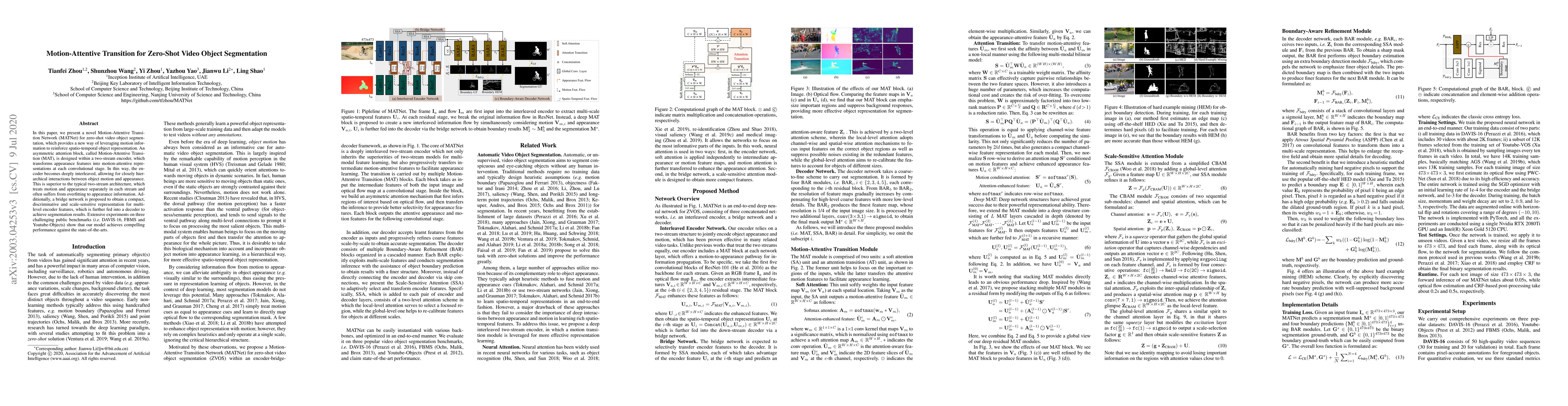 Thumbnail for Motion-Attentive Transition for Zero-Shot Video Object Segmentation