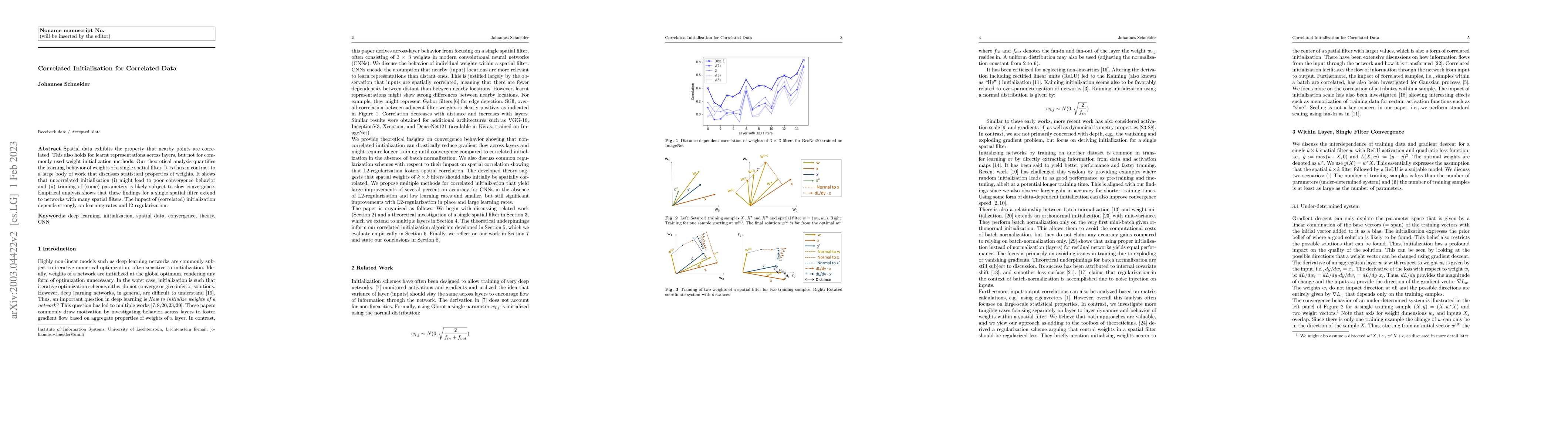 Thumbnail for Correlated Initialization for Correlated Data