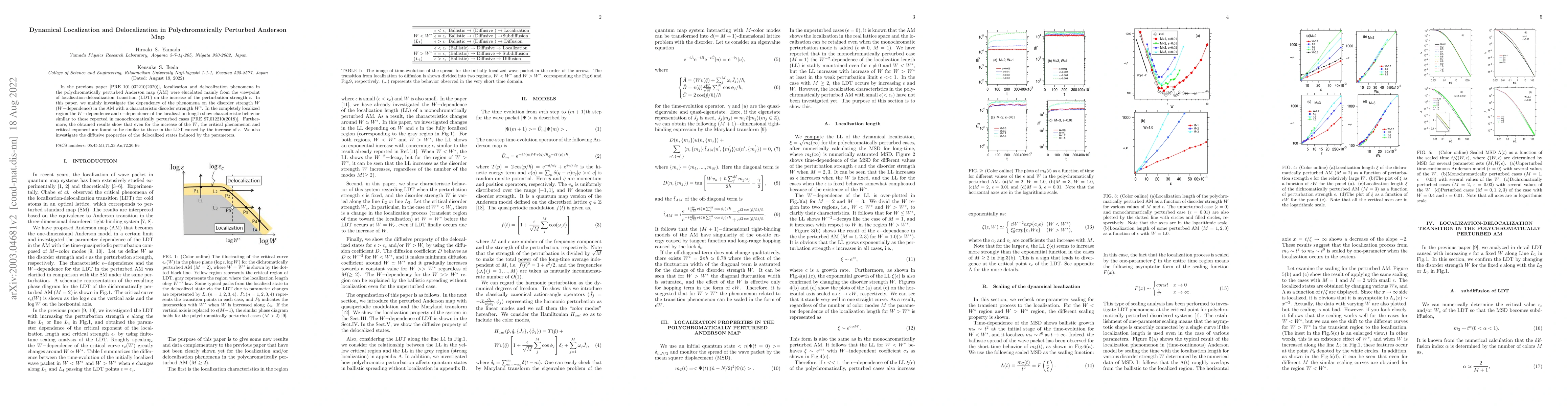 Thumbnail for Dynamical Localization and Delocalization in Polychromatically Perturbed
  Anderson Map