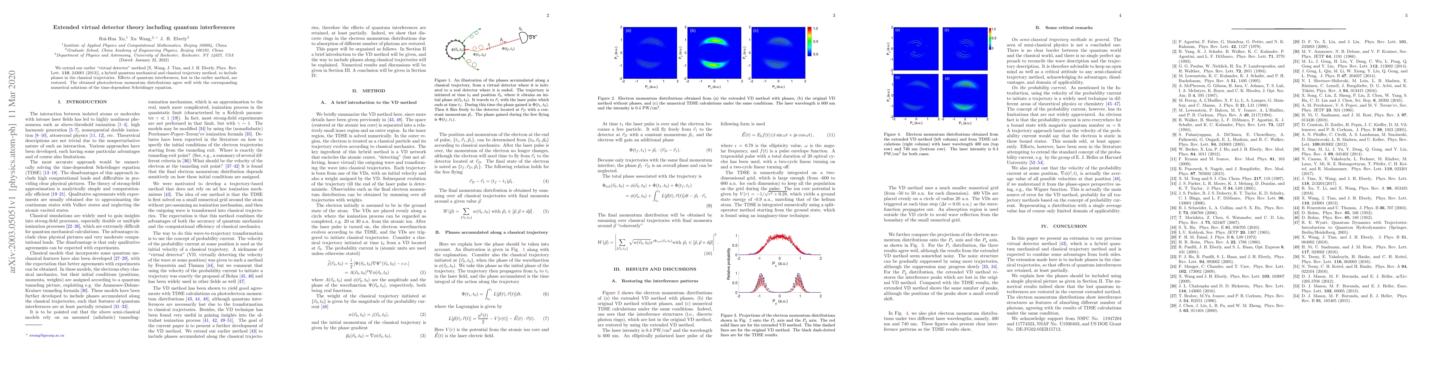Thumbnail for Extended virtual detector theory including quantum interferences