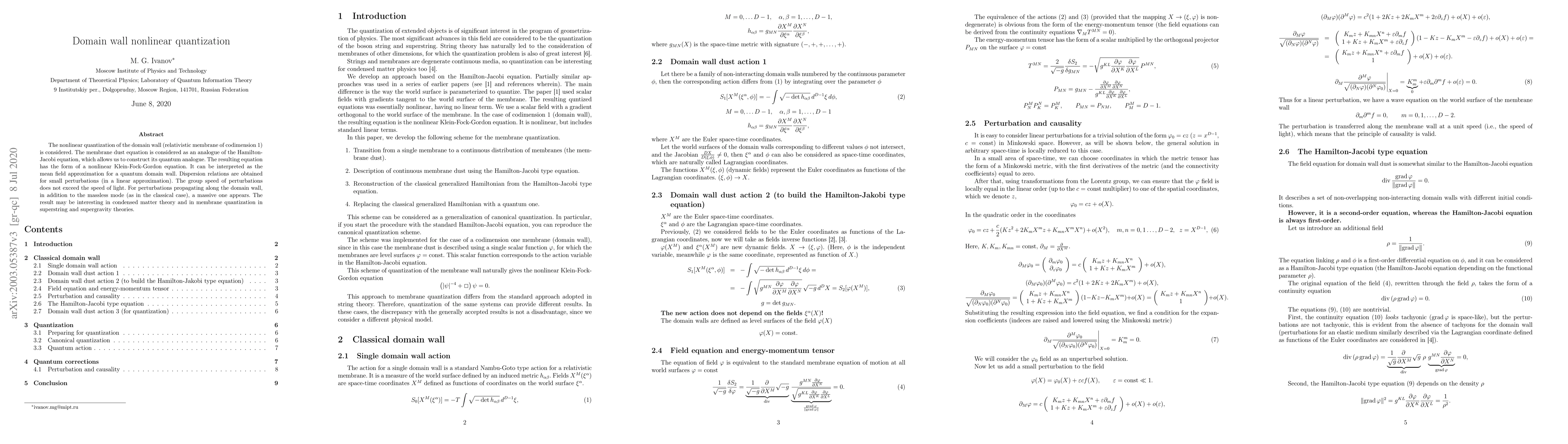 Thumbnail for Domain wall nonlinear quantization