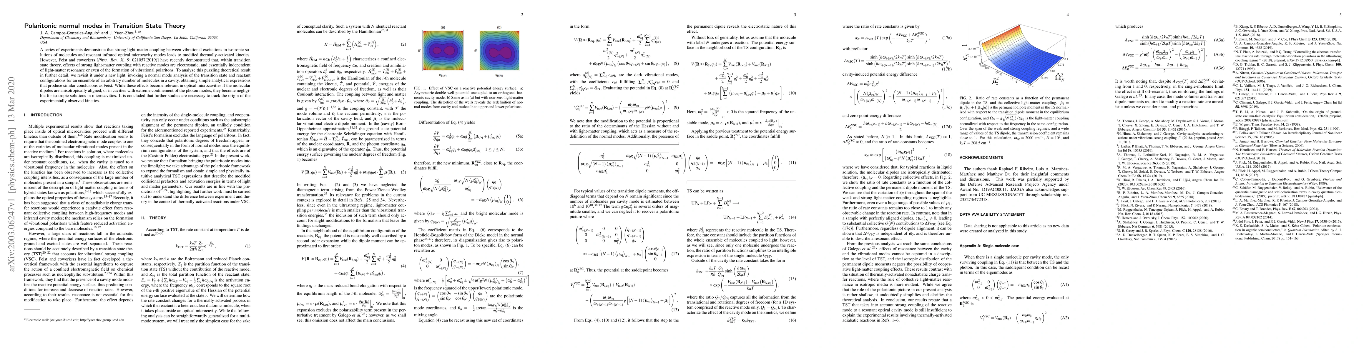 Thumbnail for Polaritonic normal modes in Transition State Theory