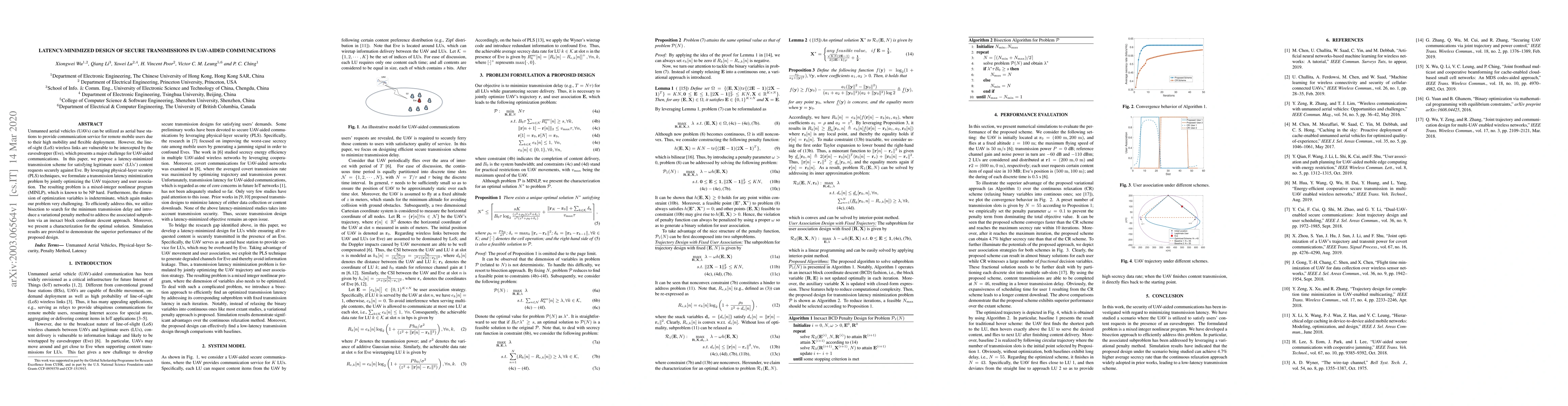 Thumbnail for Latency-Minimized Design of Secure Transmissions in UAV-Aided
  Communications