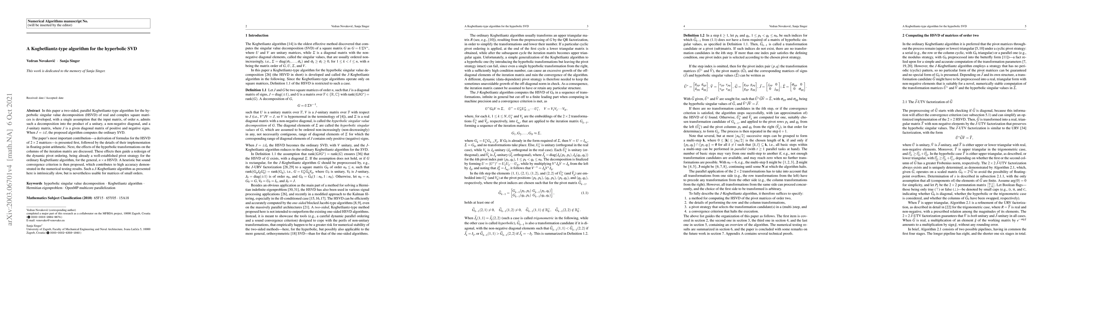 Thumbnail for A Kogbetliantz-type algorithm for the hyperbolic SVD