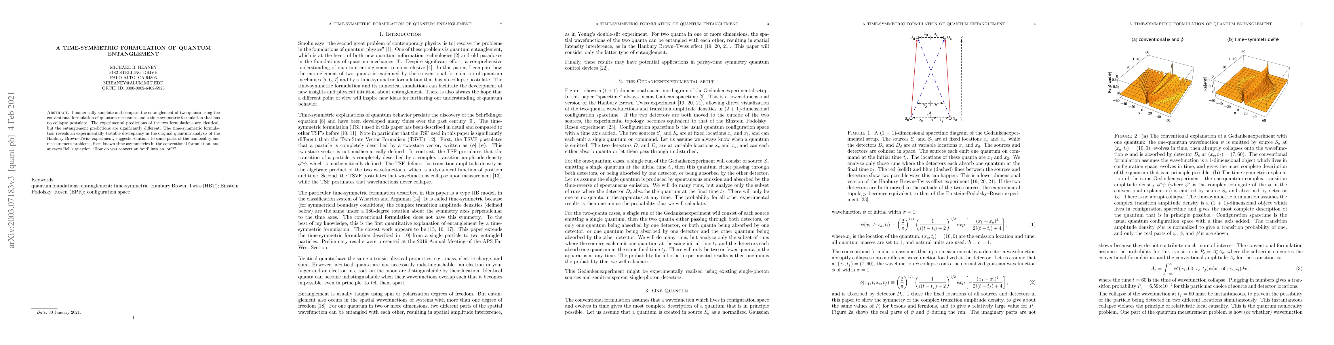 Thumbnail for A time-symmetric formulation of quantum entanglement
