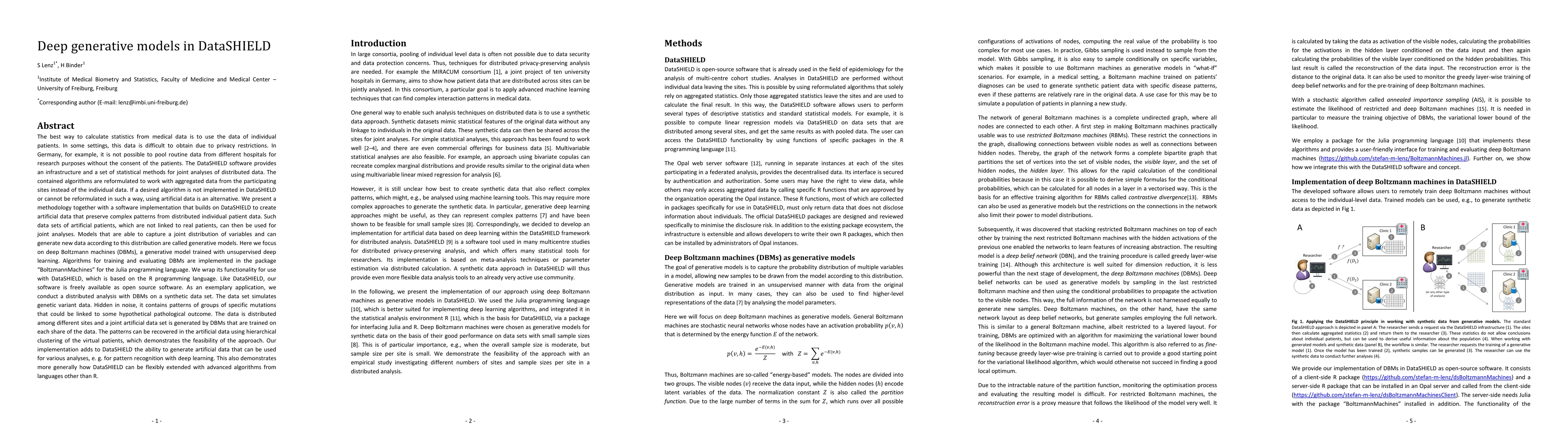 Thumbnail for Deep generative models in DataSHIELD