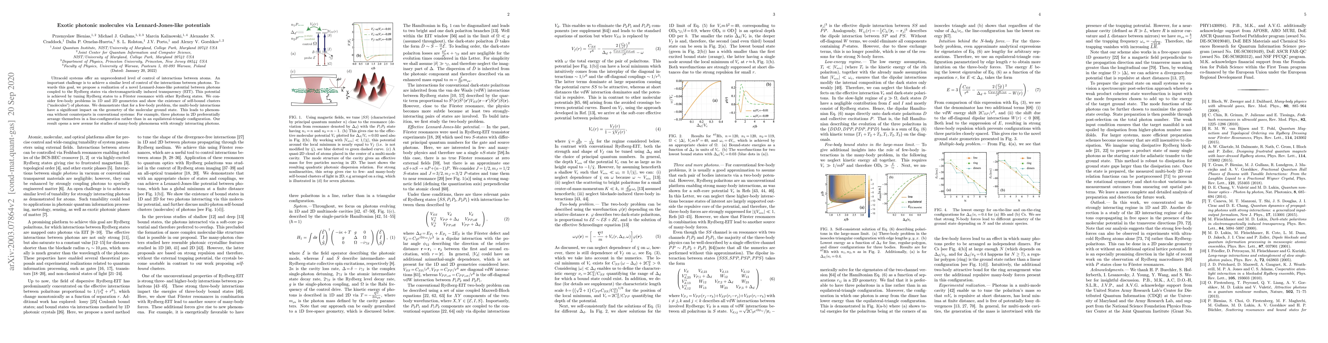 Thumbnail for Exotic photonic molecules via Lennard-Jones-like potentials