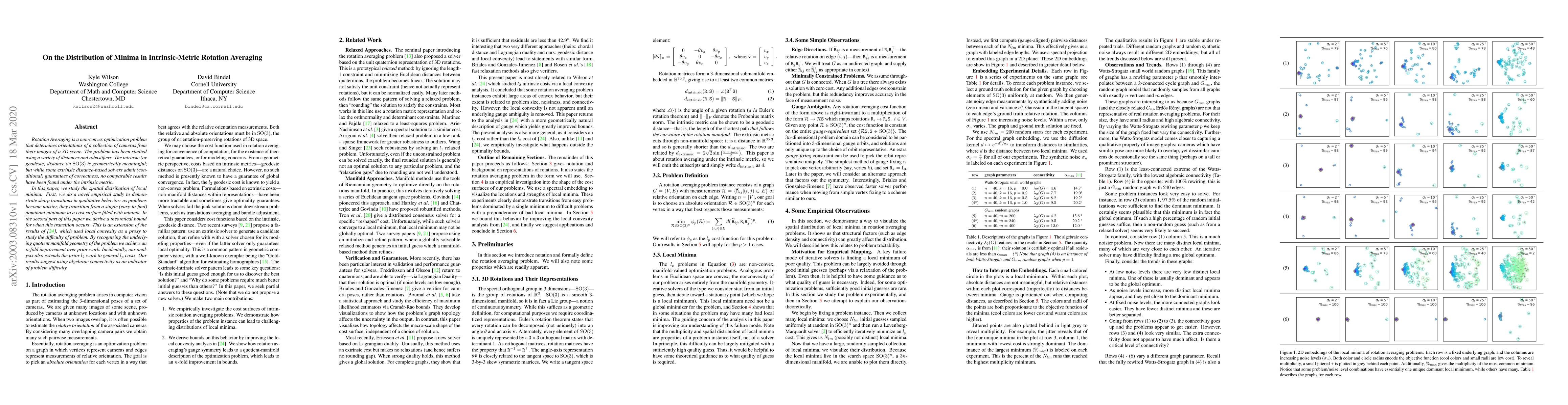Thumbnail for On the Distribution of Minima in Intrinsic-Metric Rotation Averaging