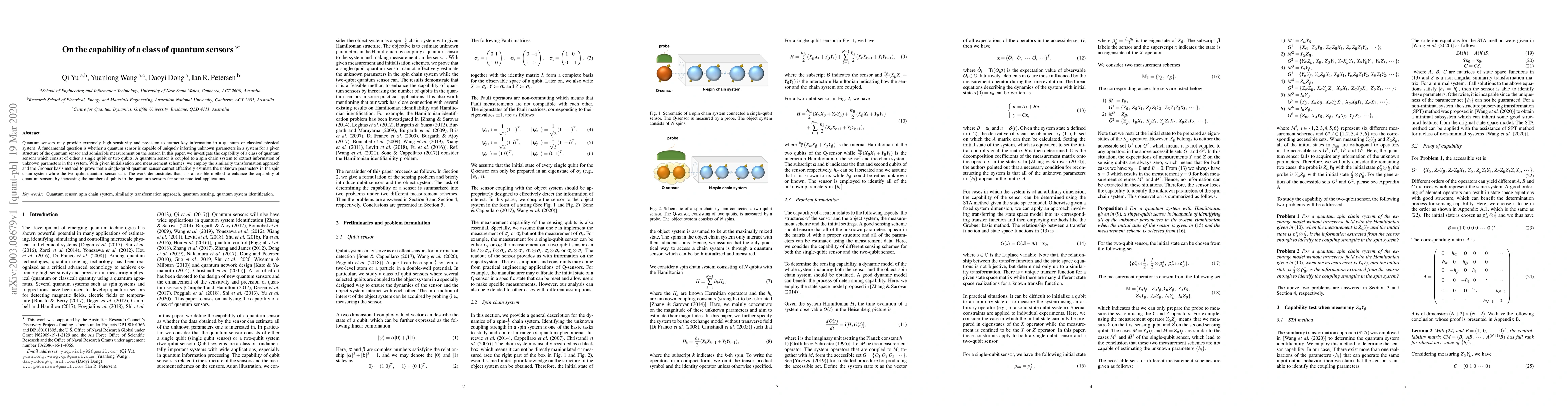 Thumbnail for On the capability of a class of quantum sensors