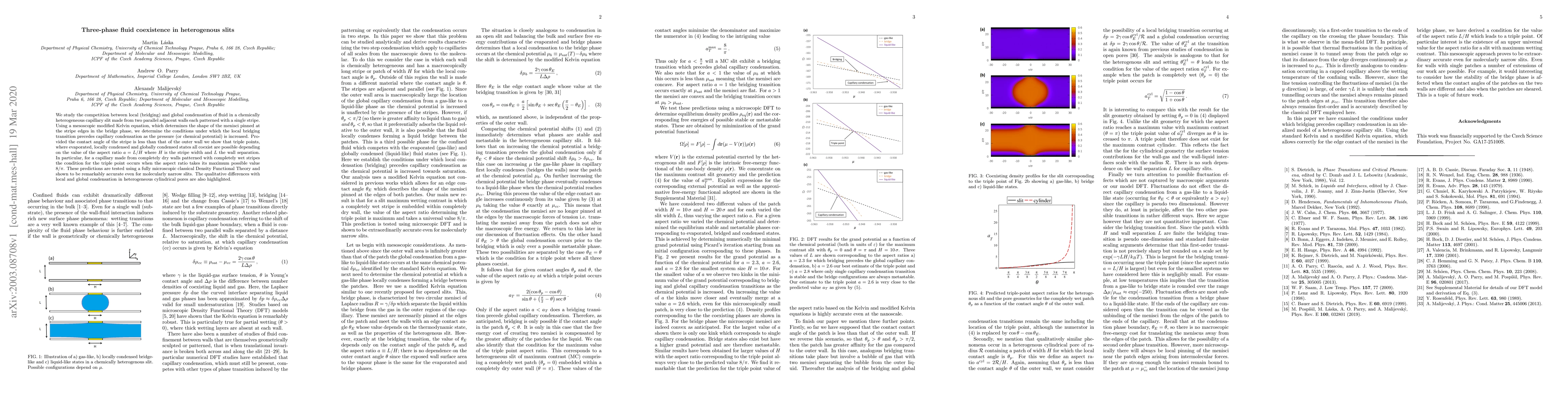Thumbnail for Three-phase fluid coexistence in heterogenous slits