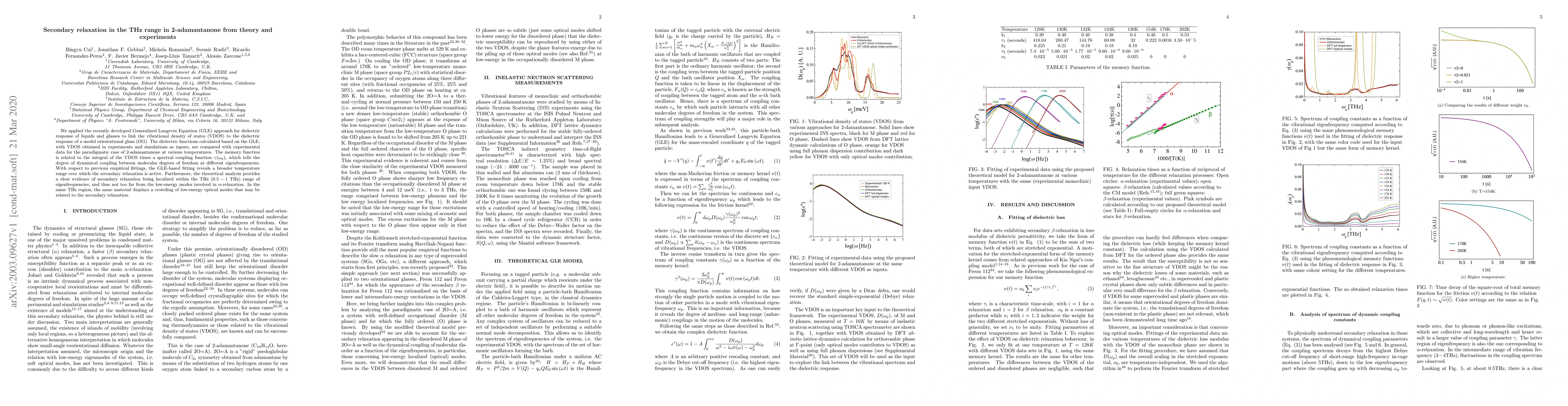 Thumbnail for Secondary relaxation in the terahertz range in 2-adamantanone from
  theory and experiments