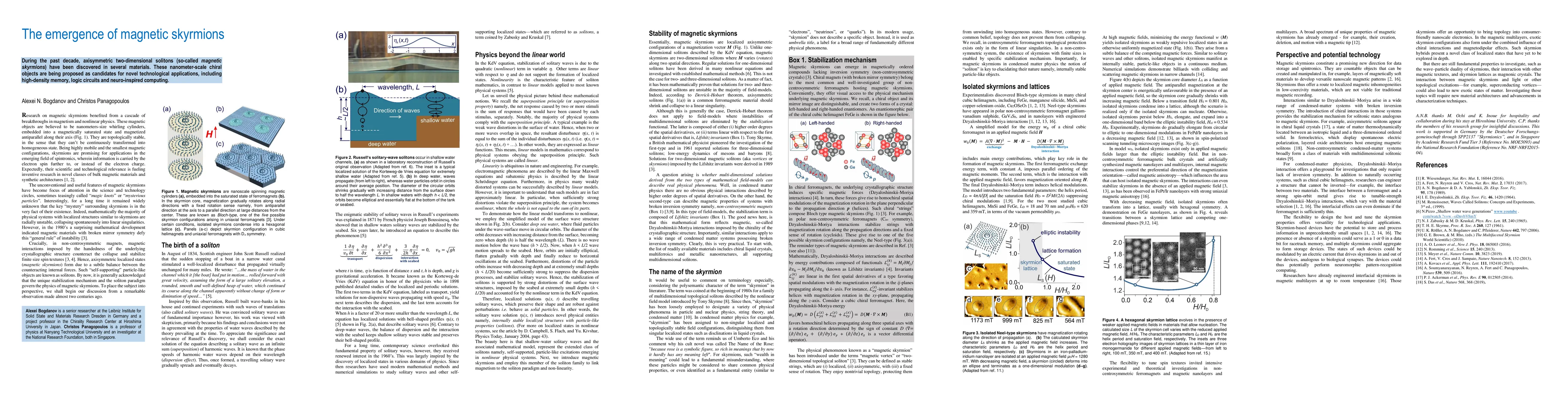 Thumbnail for The emergence of magnetic skyrmions