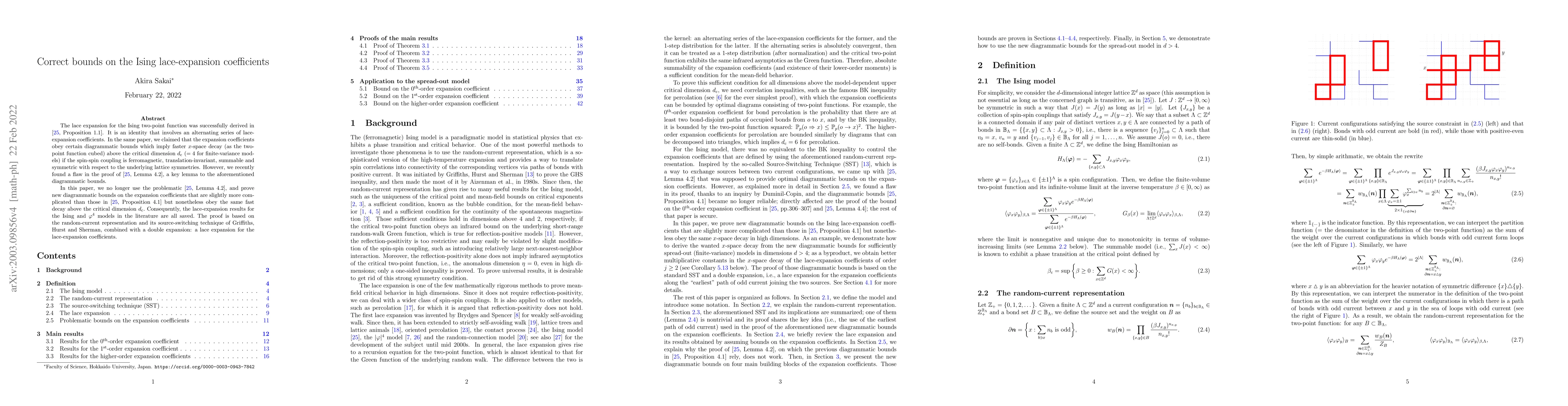 Thumbnail for Correct bounds on the Ising lace-expansion coefficients