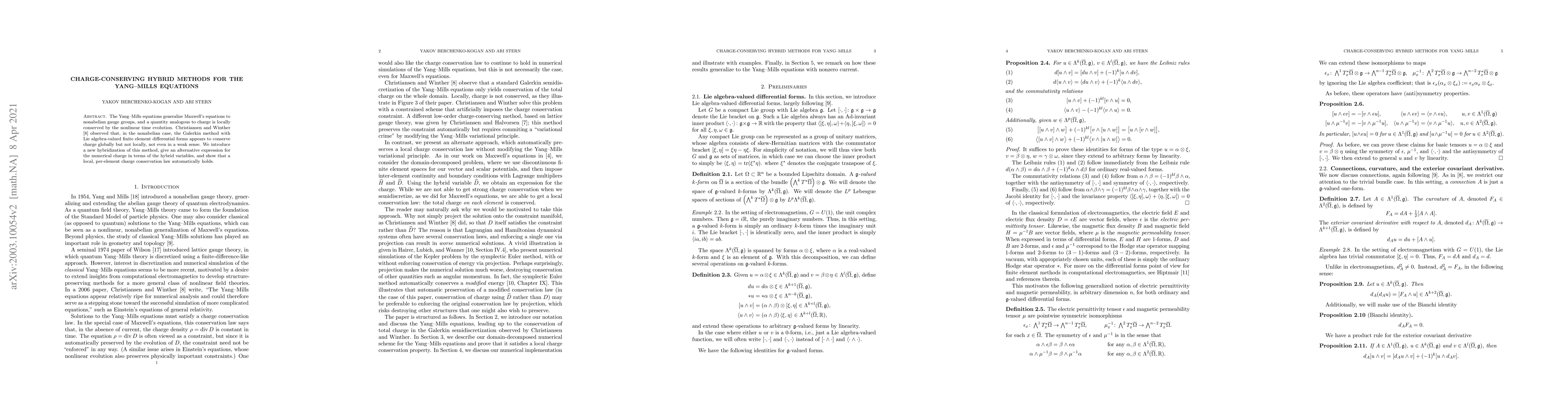 Thumbnail for Charge-conserving hybrid methods for the Yang-Mills equations