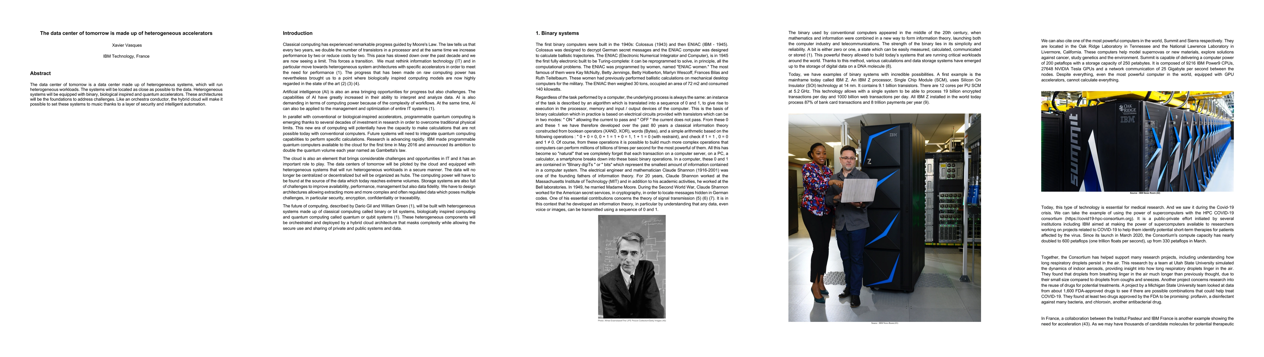 Thumbnail for The data center of tomorrow is made up of heterogeneous accelerators