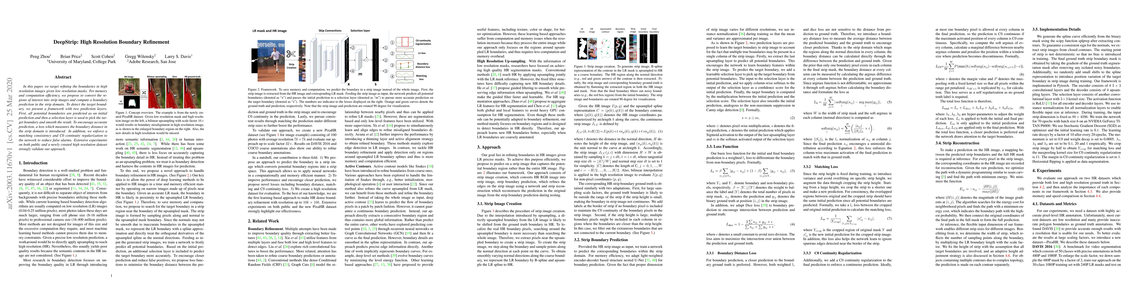 Thumbnail for DeepStrip: High Resolution Boundary Refinement