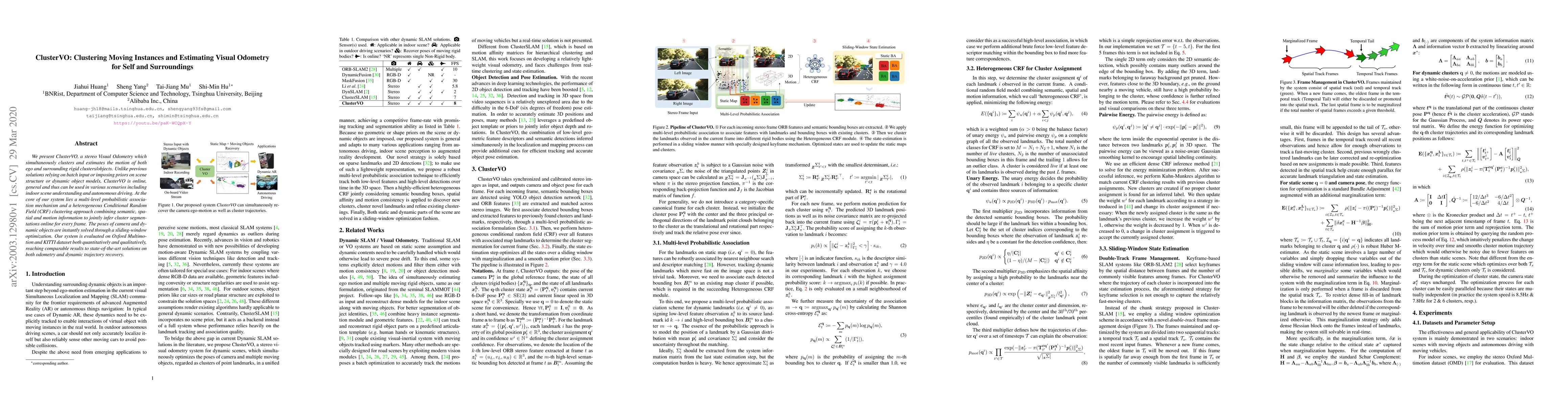 Thumbnail for ClusterVO: Clustering Moving Instances and Estimating Visual Odometry
  for Self and Surroundings