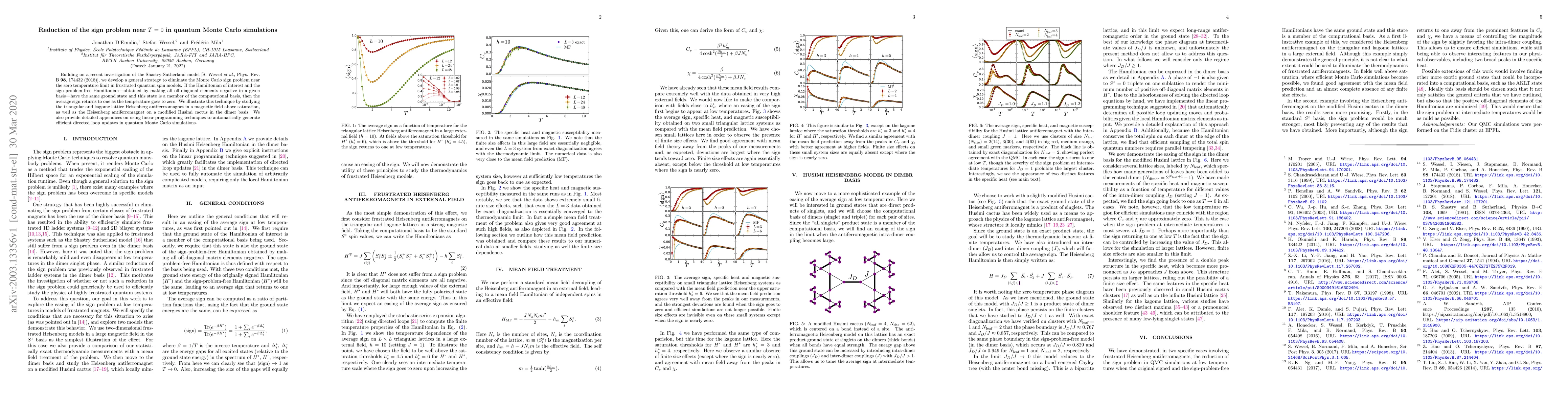 Thumbnail for Reduction of the sign problem near $T=0$ in quantum Monte Carlo
  simulations