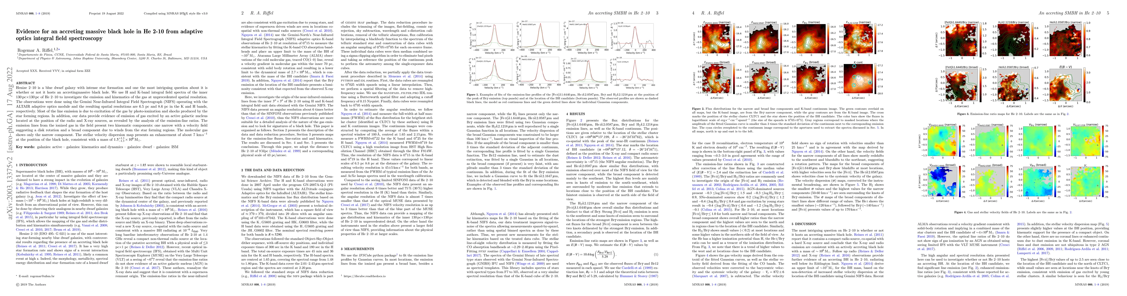 Thumbnail for Evidence for an accreting massive black hole in He 2-10 from adaptive
  optics integral field spectroscopy