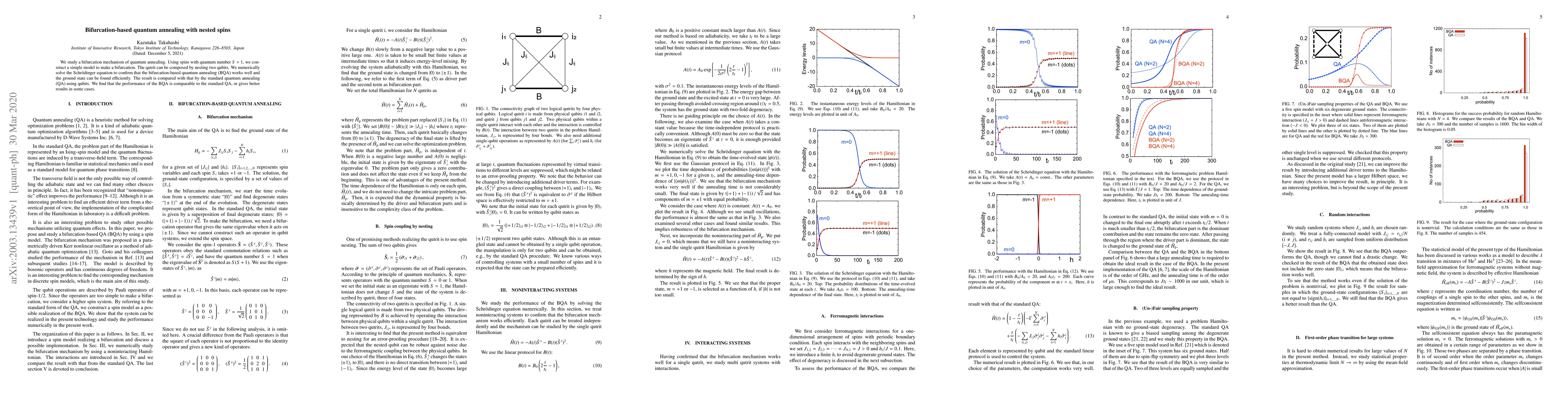 Thumbnail for Bifurcation-based quantum annealing with nested spins