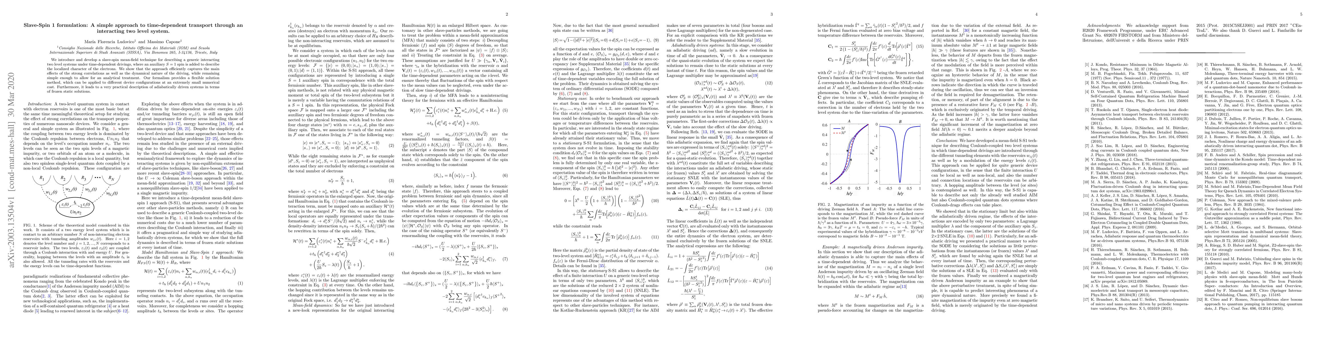 Thumbnail for Slave-Spin 1 formulation: A simple approach to time-dependent transport
  through an interacting two level system