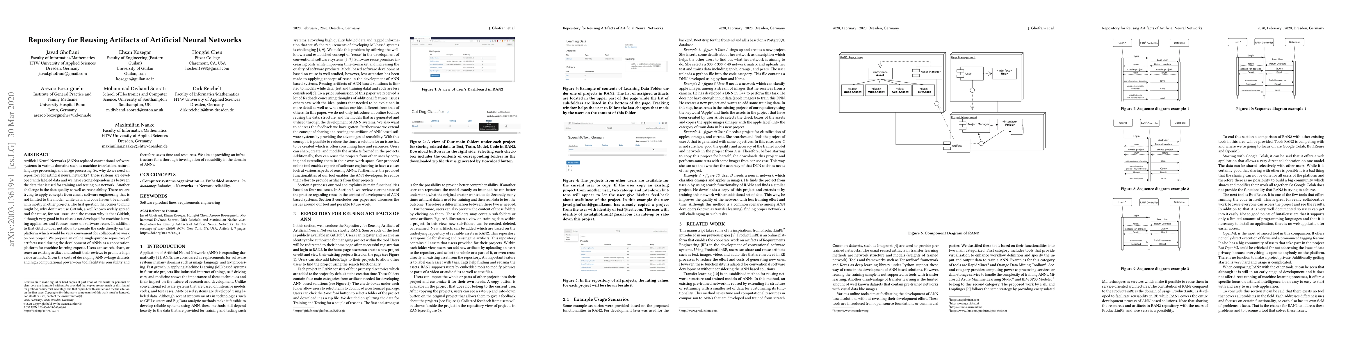 Thumbnail for Repository for Reusing Artifacts of Artificial Neural Networks