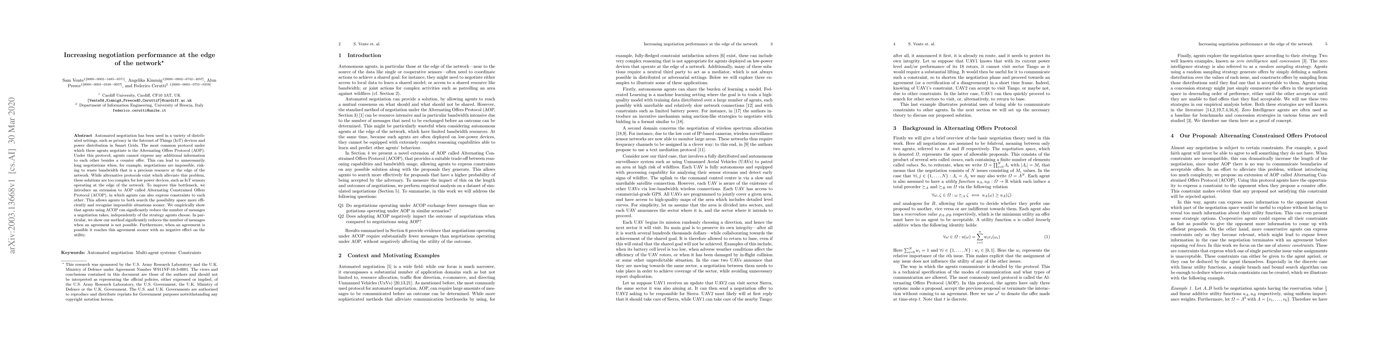 Thumbnail for Increasing negotiation performance at the edge of the network