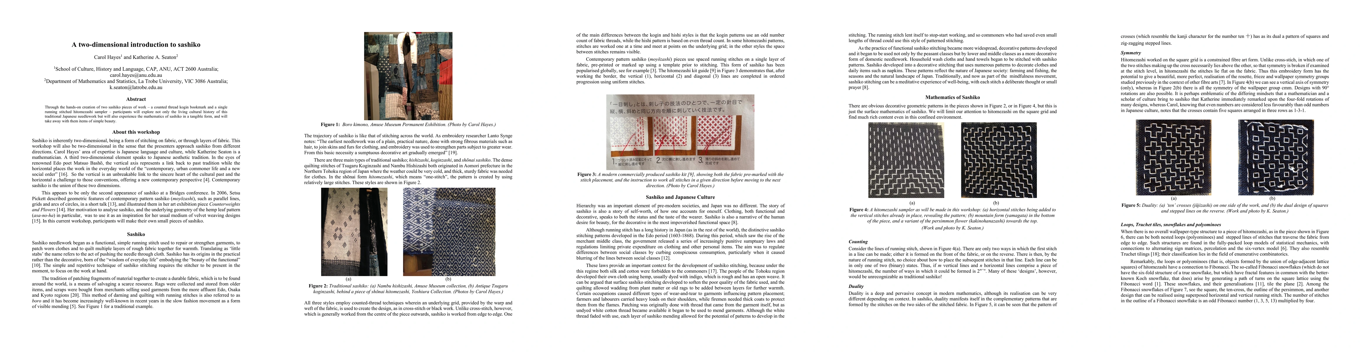 Thumbnail for A two-dimensional introduction to sashiko