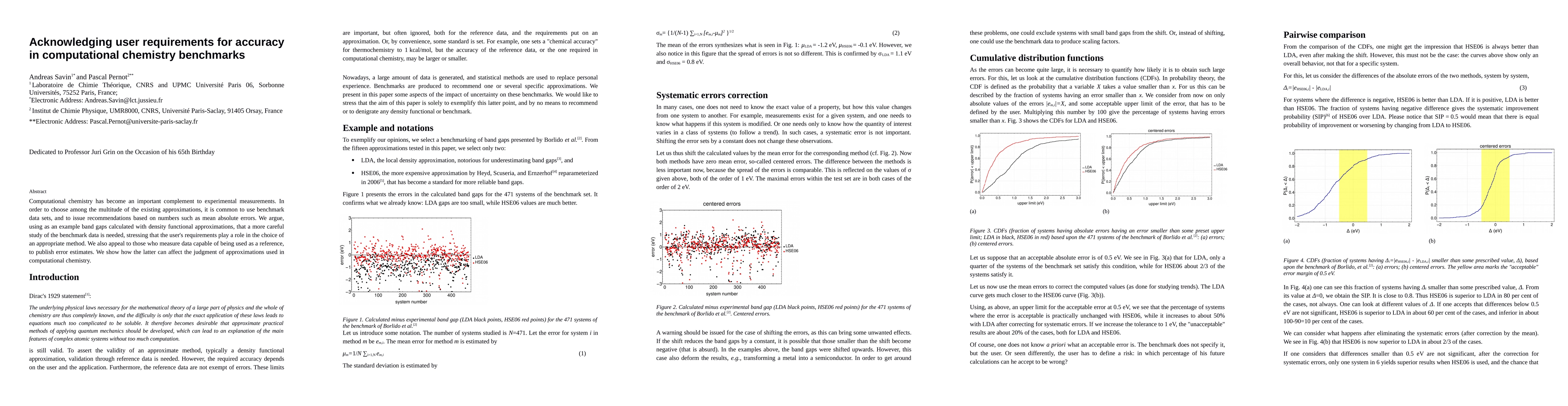 Thumbnail for Acknowledging user requirements for accuracy in computational chemistry
  benchmarks
