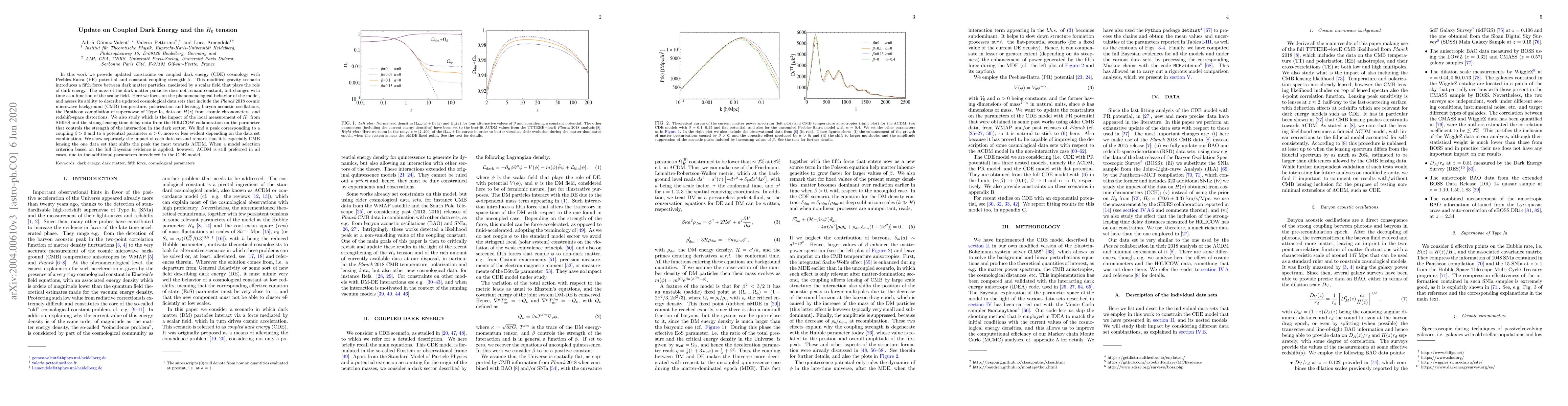 Thumbnail for Update on Coupled Dark Energy and the $H_0$ tension
