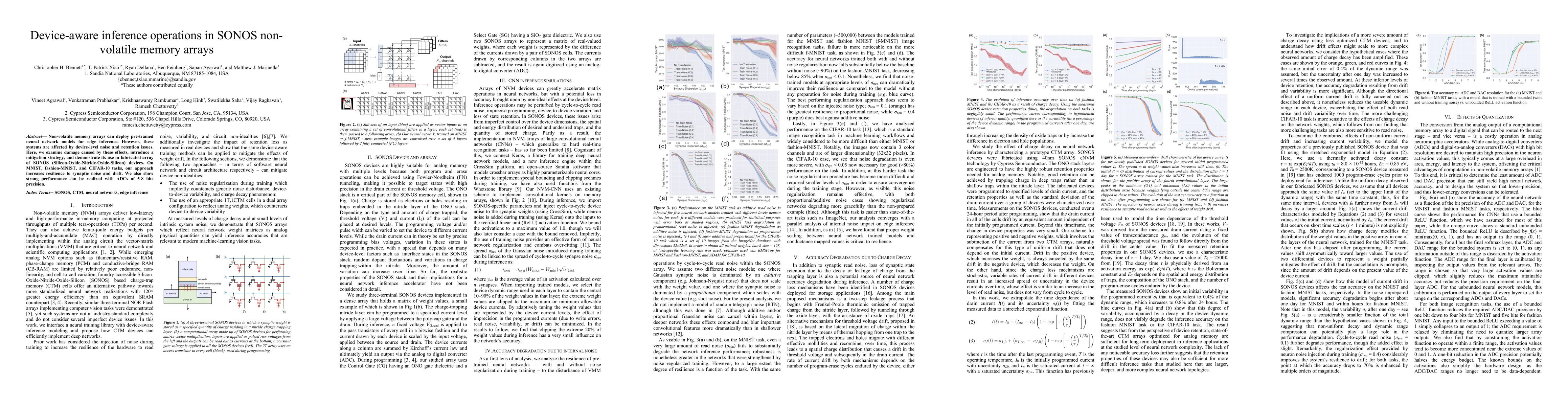 Thumbnail for Device-aware inference operations in SONOS nonvolatile memory arrays