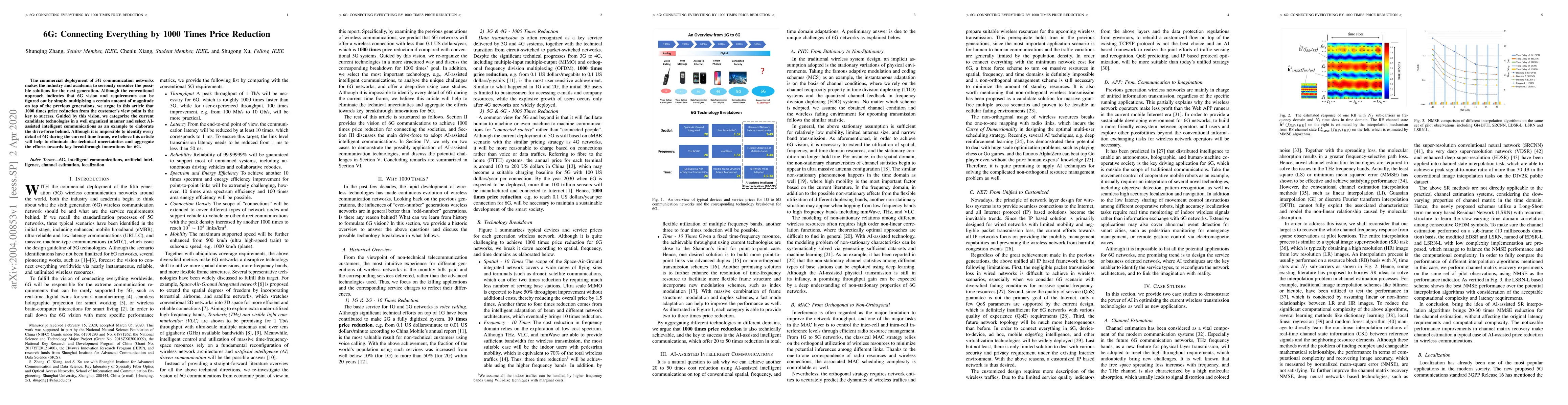 Thumbnail for 6G: Connecting Everything by 1000 Times Price Reduction