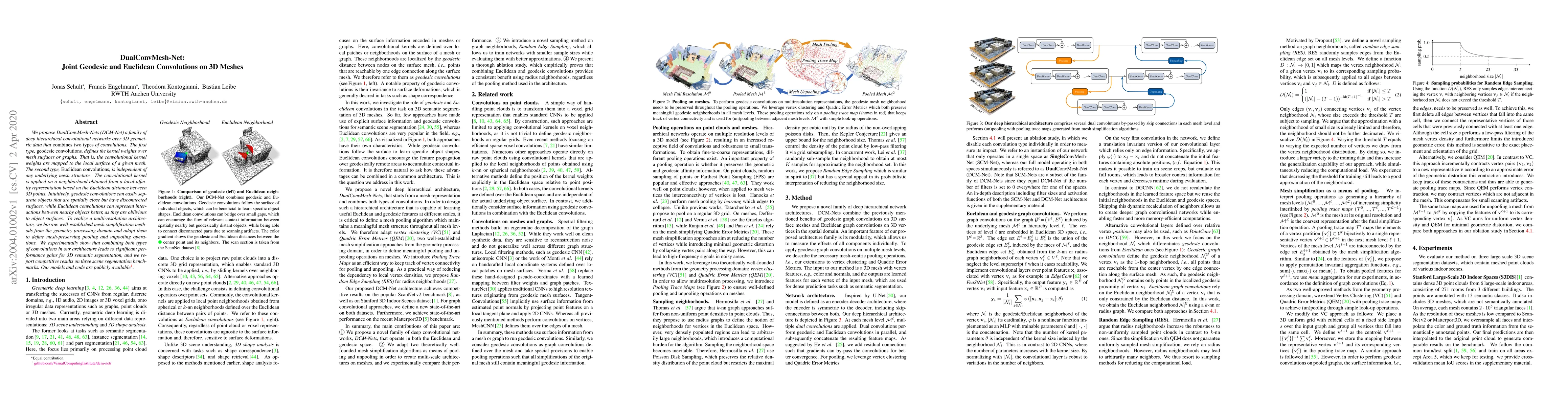 Thumbnail for DualConvMesh-Net: Joint Geodesic and Euclidean Convolutions on 3D Meshes