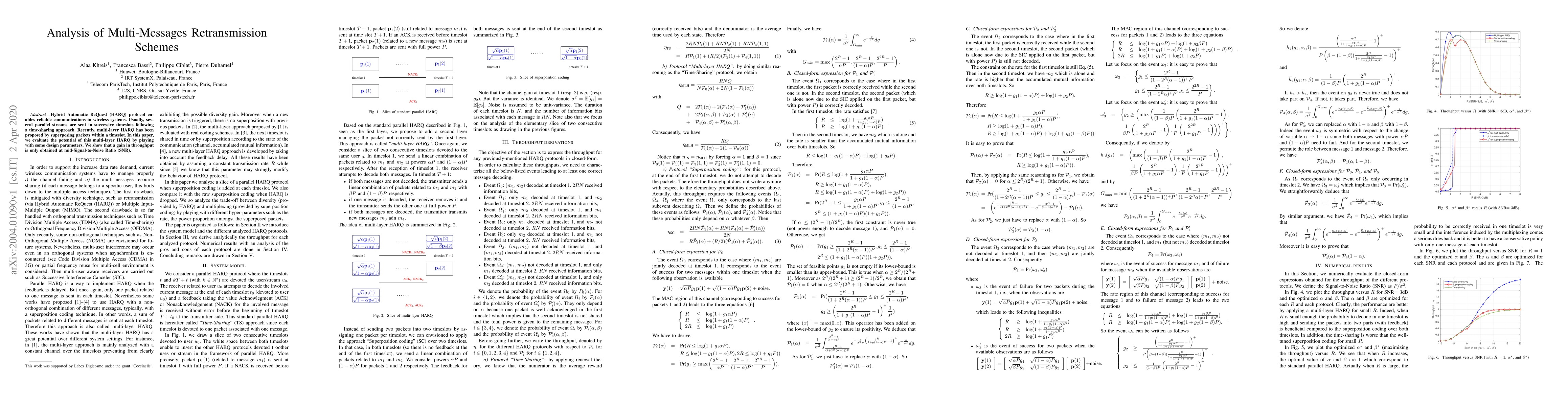 Thumbnail for Analysis of Multi-Messages Retransmission Schemes