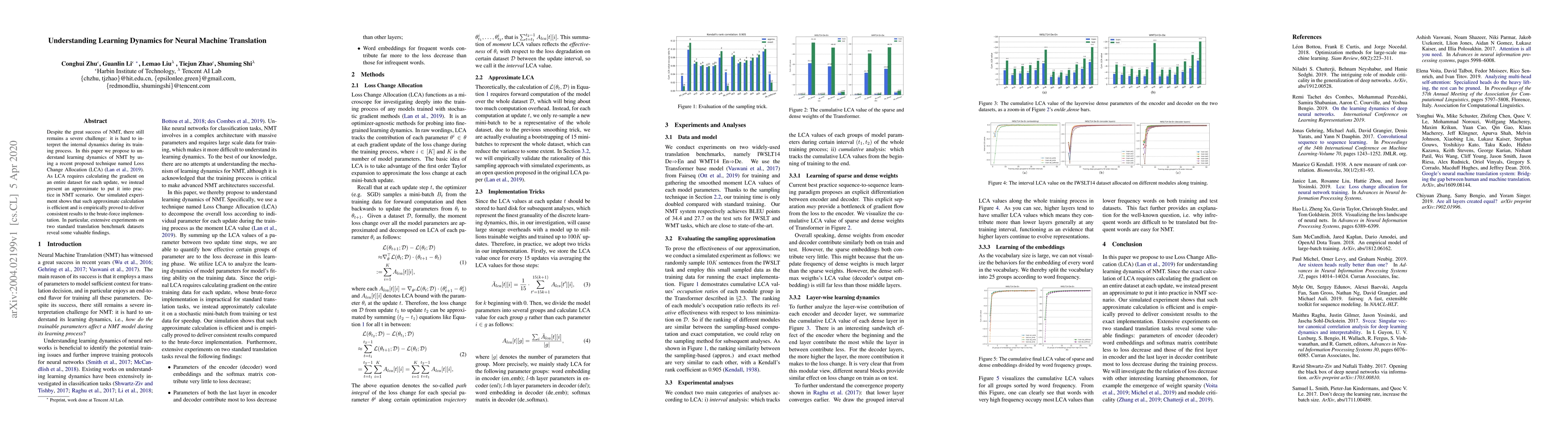 Thumbnail for Understanding Learning Dynamics for Neural Machine Translation