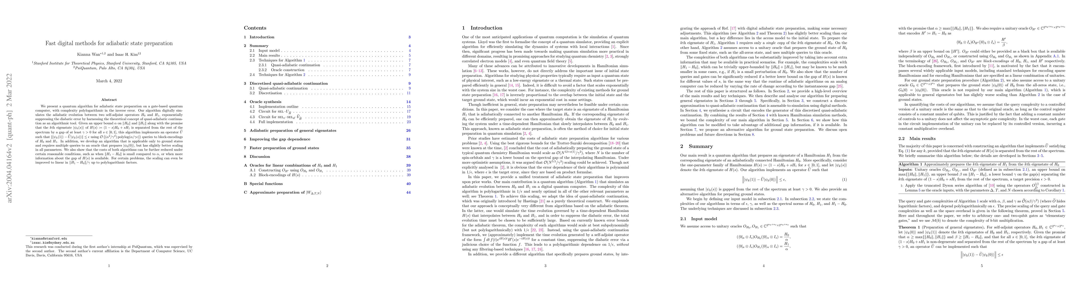 Thumbnail for Fast digital methods for adiabatic state preparation