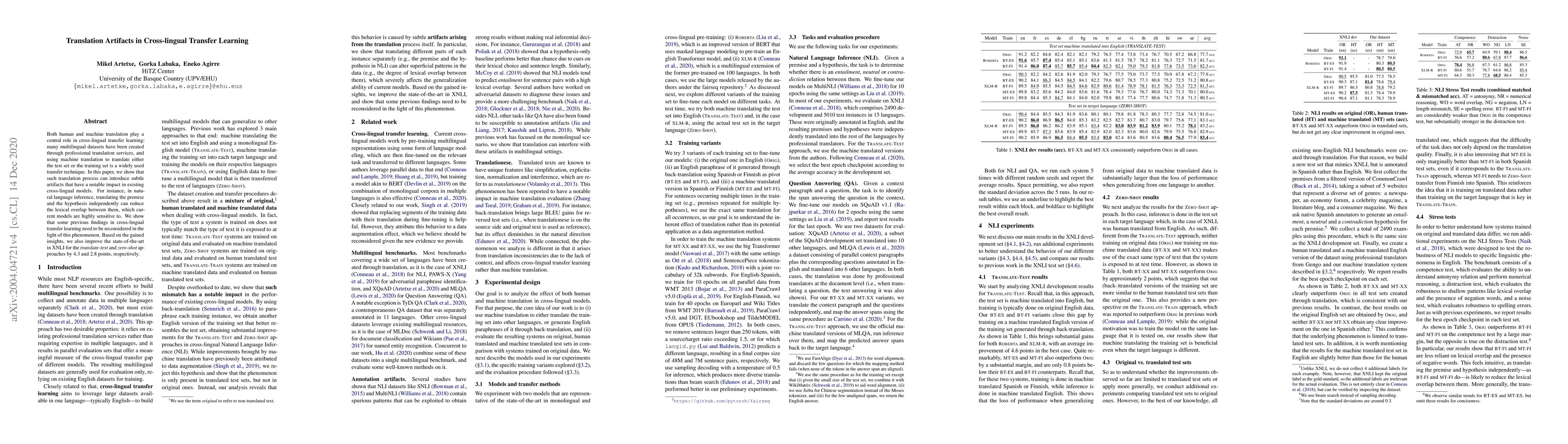 Thumbnail for Translation Artifacts in Cross-lingual Transfer Learning