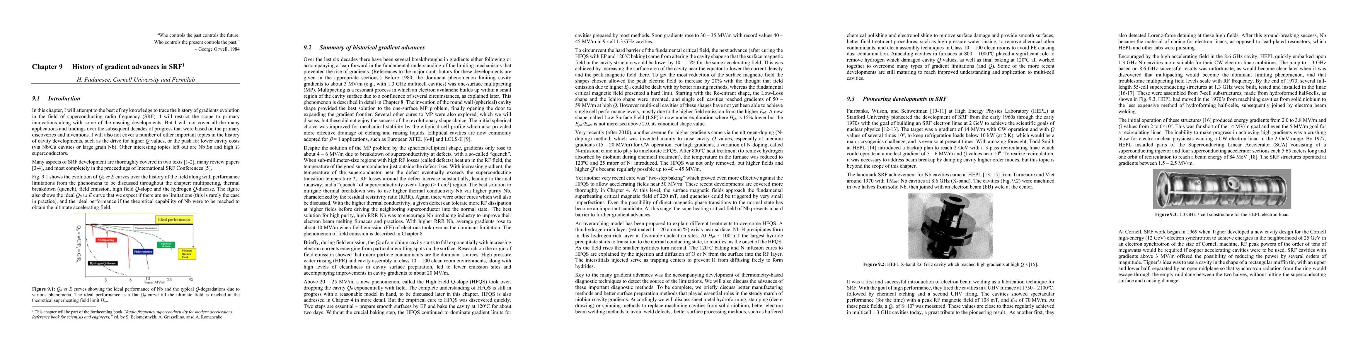 Thumbnail for History of gradient advances in SRF