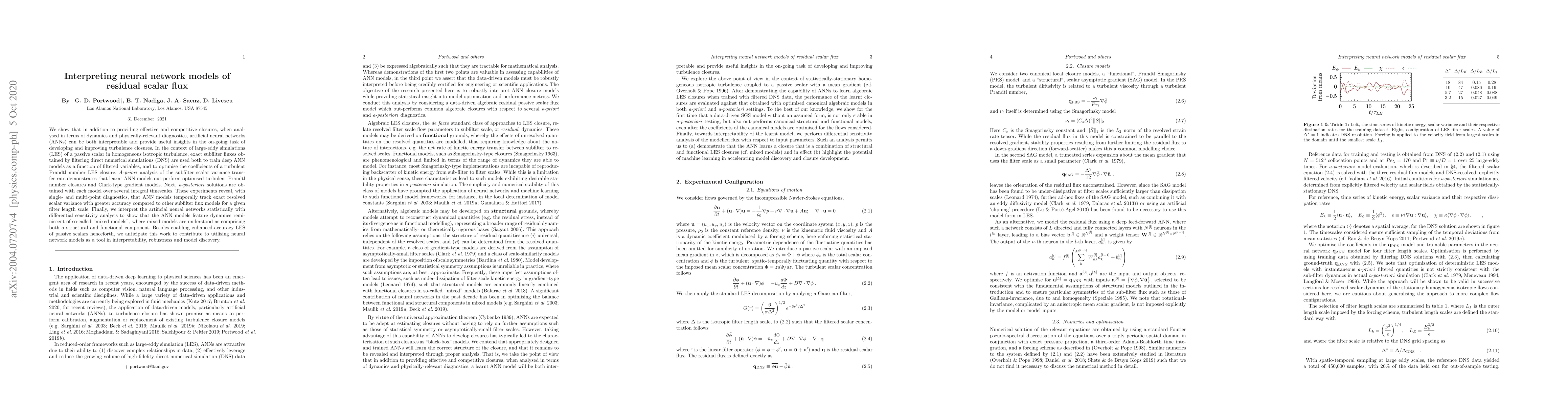 Thumbnail for Interpreting neural network models of residual scalar flux