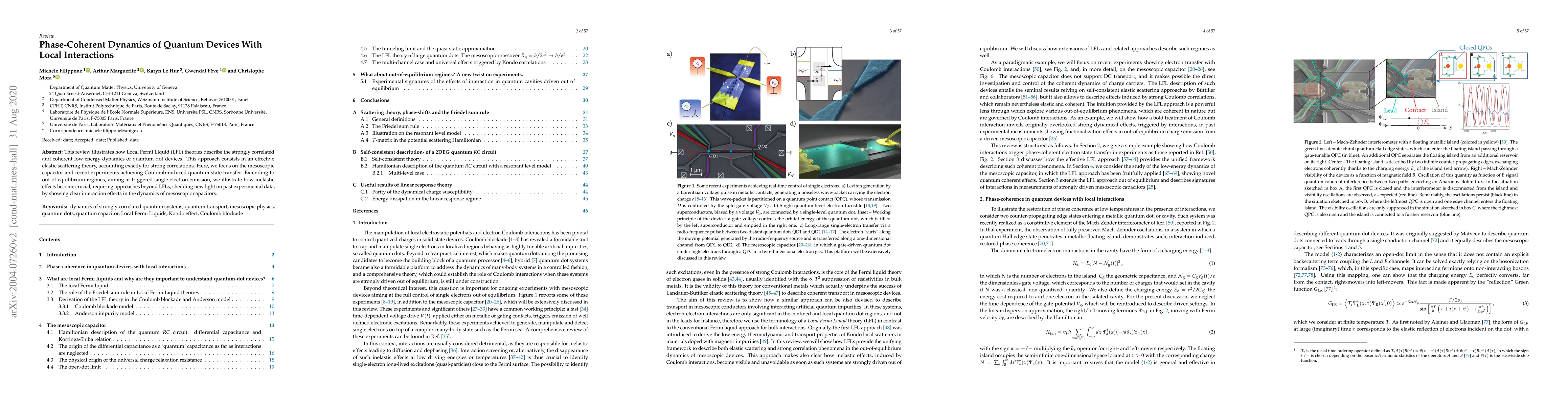 Thumbnail for Phase-Coherent Dynamics of Quantum Devices With Local Interactions
