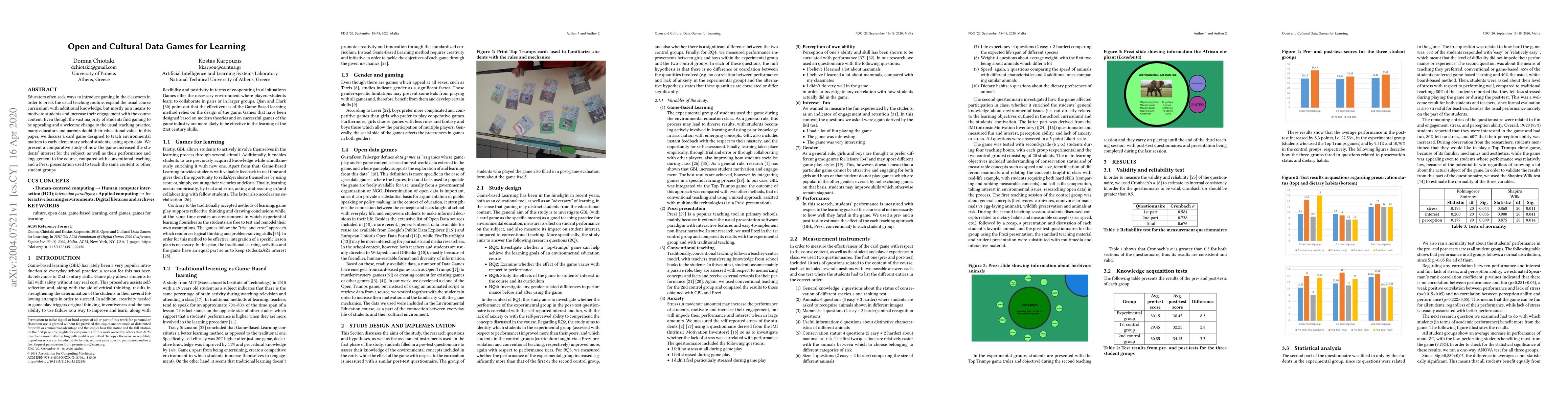 Thumbnail for Open and Cultural Data Games for Learning