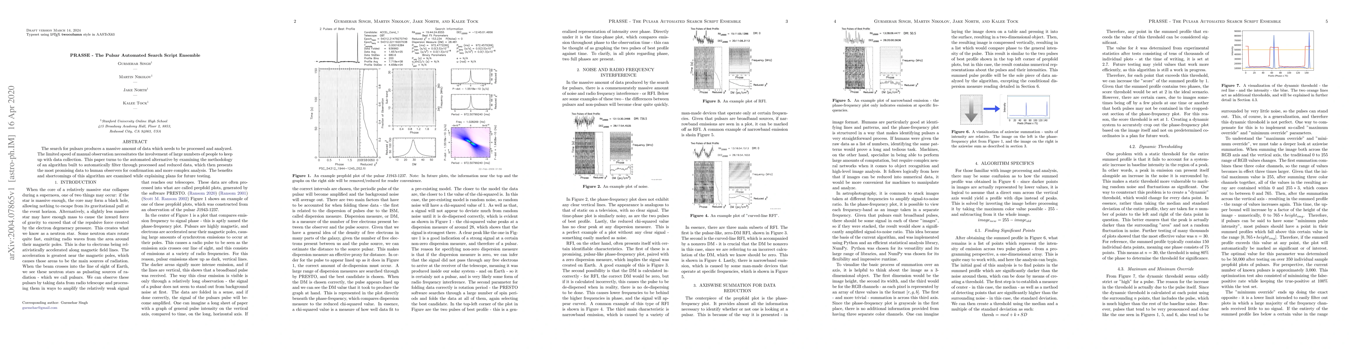 Thumbnail for PRASSE -- The Pulsar Automated Search Script Ensemble
