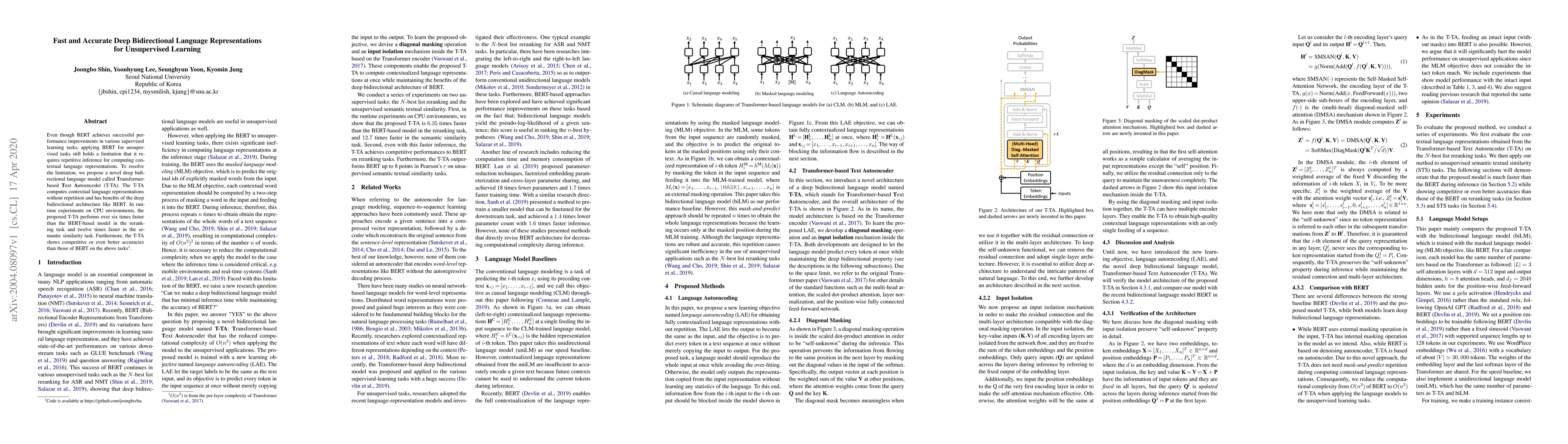 Thumbnail for Fast and Accurate Deep Bidirectional Language Representations for
  Unsupervised Learning