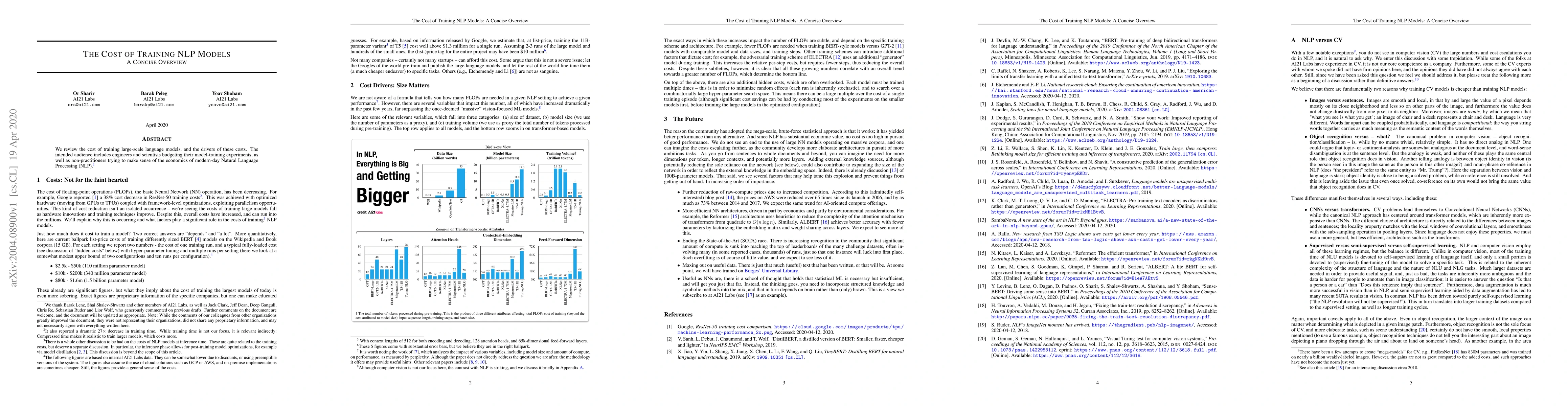 Thumbnail for The Cost of Training NLP Models: A Concise Overview