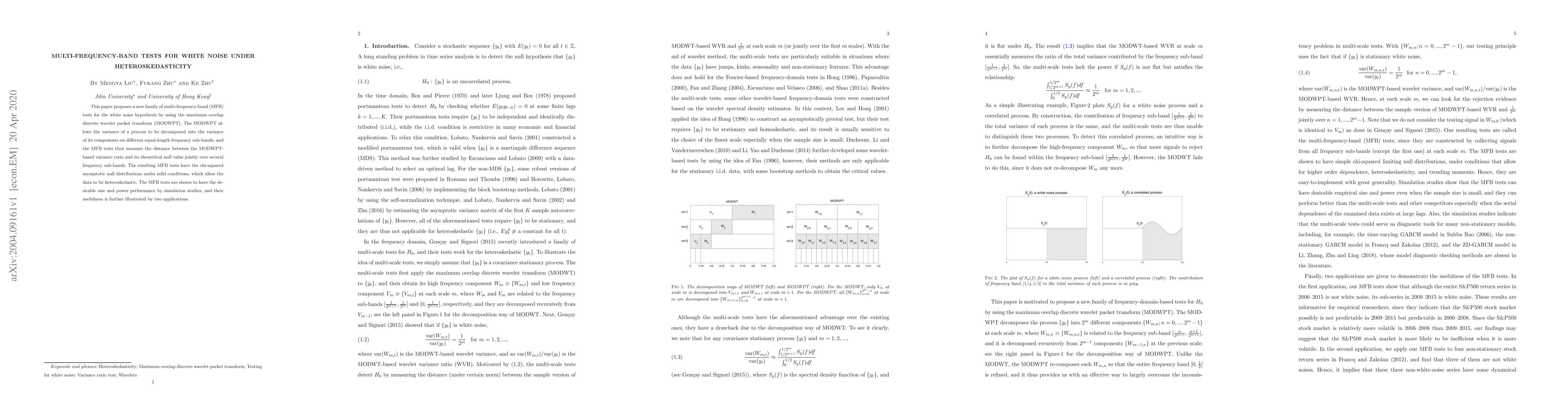 Thumbnail for Multi-frequency-band tests for white noise under heteroskedasticity